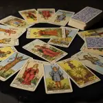 Tarot Card AI spread out