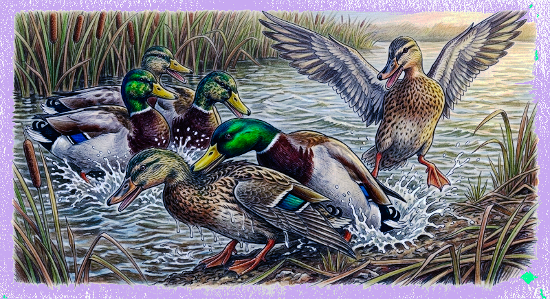 Male Mallard Aggression- Forced Copulation and it's Impact on Surviving Ducks