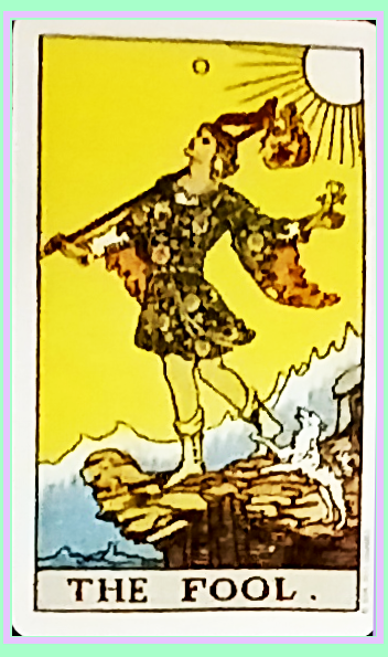 THE FOOL TAROT CARD